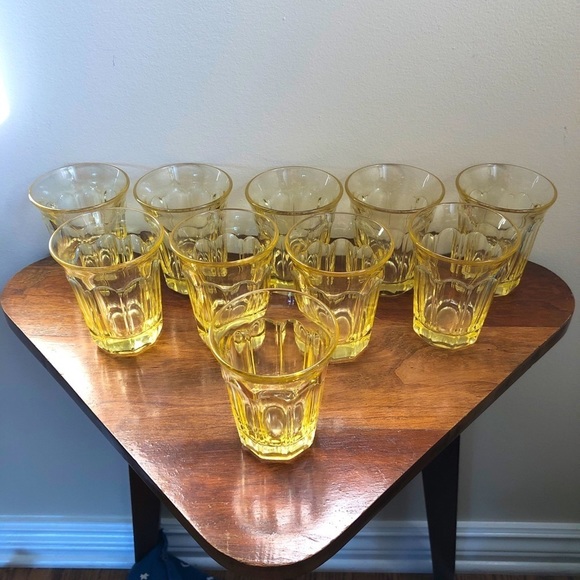 SET of 10 vintage Noritake Provincial juice glasses - Picture 2 of 10